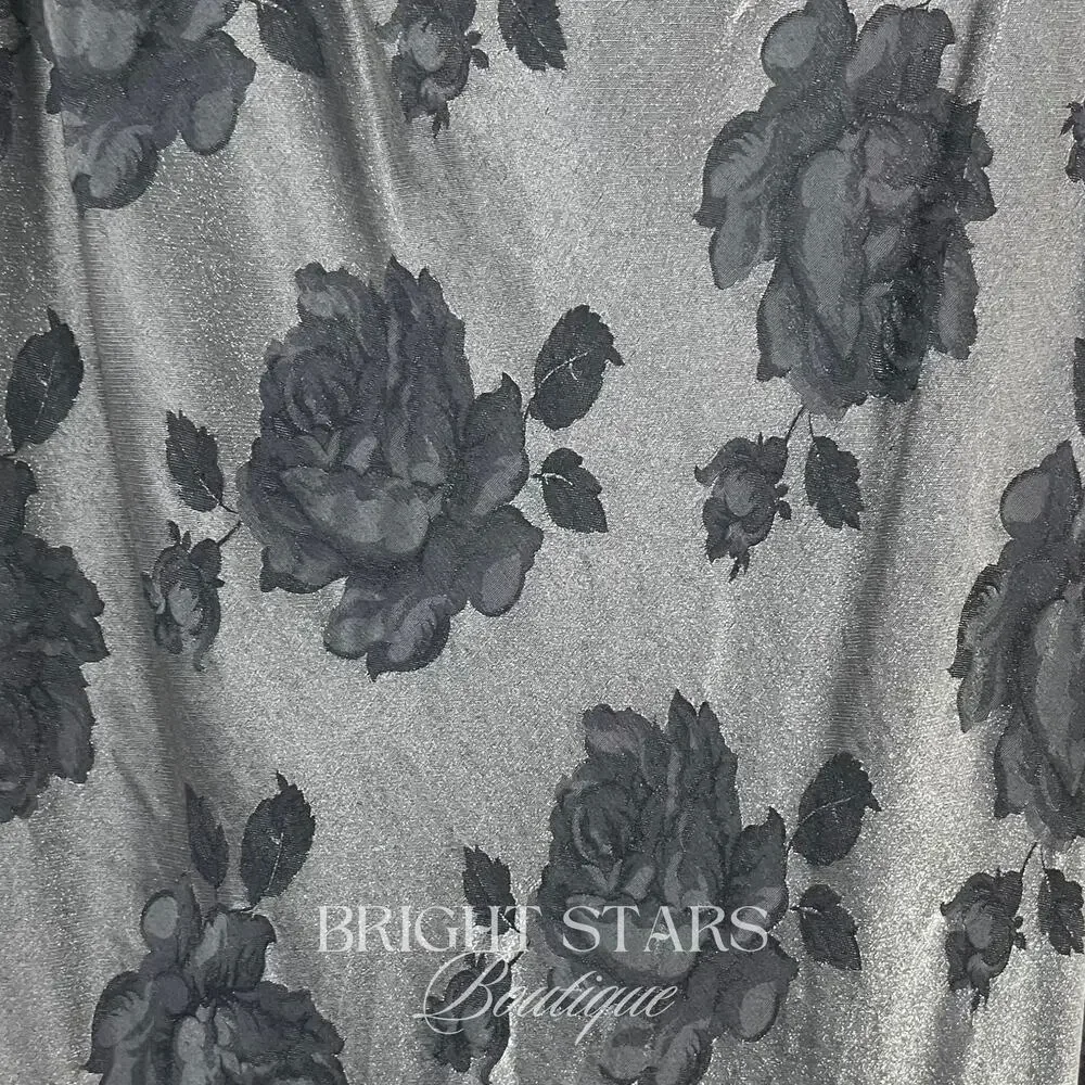 Rare Floral Maxi Dress Alt ASO Rachel Green Friends Floral Sleeveless Vintage - Picture 8 of 8